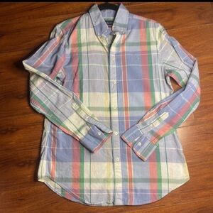 Polo Ralph Lauren Madras Indian Authentic Shirt Men’s Medium